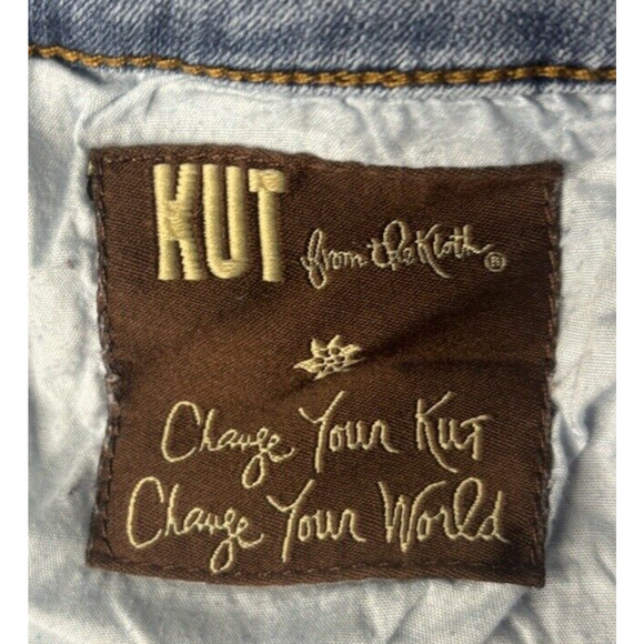 Kut from the Kloth Jeans, Stretch, Women's Size 12, Blue Denim - Picture 6 of 14